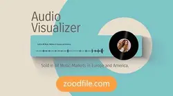 پروژه آماده افترافکت اکولایزر موزیک گرامافون