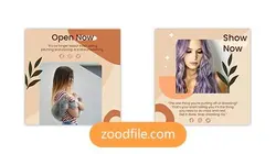 پروژه آماده افترافکت پست اینستاگرام آنلاین شاپ