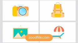 پروژه آماده افترافکت موشن گرافیک مسافرتی