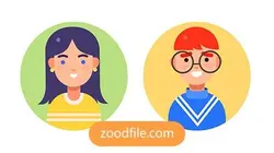 پروژه آماده افترافکت موشن گرافیک کاراکتری