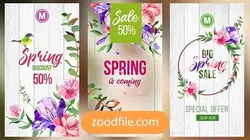 پروژه آماده افترافکت استوری اینستاگرام فصلی