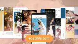 پروژه آماده افترافکت استوری اینستاگرام عشق