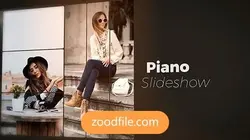 پروژه آماده افترافکت اسلایدشو پیانو