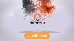 پروژه آماده افترافکت لوگو غبار