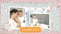 پروژه آماده افترافکت کودک فرفره