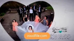 پروژه آماده افترافکت عروسی قلب