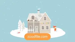 پروژه آماده افترافکت موشن‌ گرافیک کریسمس