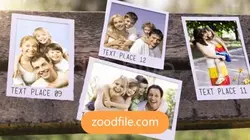 پروژه آماده افترافکت عکس نیمکت