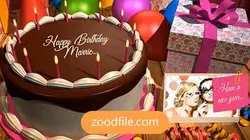 پروژه آماده افترافکت کودک کیک تولد