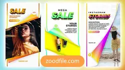 پروژه آماده پریمیر موشن گرافیک اینستاگرام کاغذی