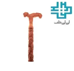 عصا چوبی کنده کاری