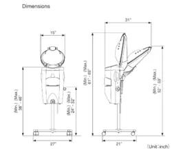 دستگاه اوزون تراپی مایکرومیست برند لازو LAZOLAZO brand micromist ozone therapy device