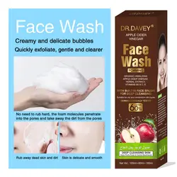 فوم شستشوی صورت سرکه سیب دکتر داو DR.DAVEYDR.DAVEY Face Wash FOAMING