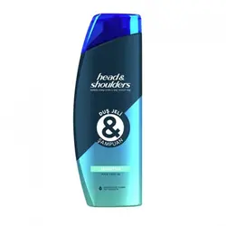 شامپو سر و بدن و صورت مردانه هدشولدرز Head &amp; Soulders ضدحساسیت با عصاره الوئه ورا حجم 360 میل