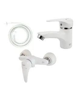 ست سه تکه کسری مدل کارون سفید