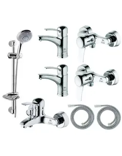 ست هشت تکه درخشان مدل هما کروم