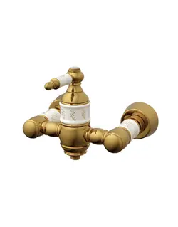 شیر توالت کسری مدل توکیو سفید طلایی