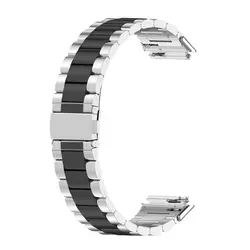 بند فلزی دو رنگ  Bead-3 مناسب مچ بند هوشمند هوآوی مدل Huawei Band 7