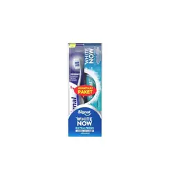 پک خمیردندان سفید کننده 75 میل و مسواک مدیوم سیگنال Signal White Now