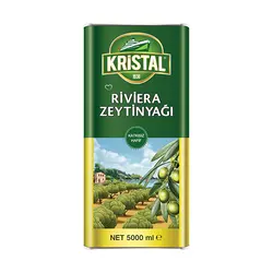 روغن زیتون کریستال ریویرا 5 لیتر Kristal