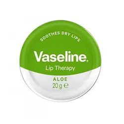 بالم لب کاسه ای لیپ تراپی وازلین حاوی اسانس آلوئه ورا Vaseline حجم 20 گرم