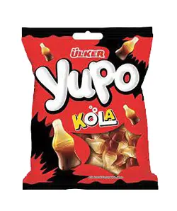 پاستیل اولکر Yupo مدل  کولا  وزن 1 کیلوگرم
