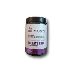 ماسک موی بیومونتی Biomonti حاوی کلاژن و کراتین حجم 750 میل