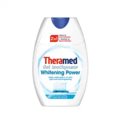 خمیر دندان دوکاره (خمیردندان و دهانشویه) سفید کننده ترامد Theramed آلمان حجم 75 میل