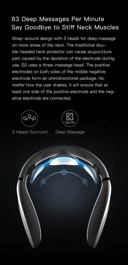 ماساژور گردن شیائومی مدل Jeeback G2 Neck Massager