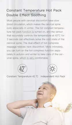 ماساژور گردن شیائومی مدل Jeeback G2 Neck Massager