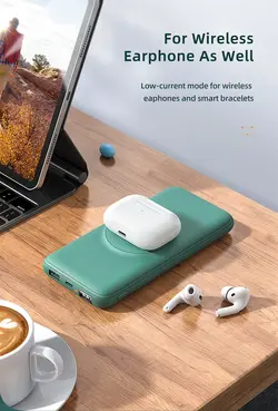 پاور بانک مگ سیف 20000 میلی آمپر وایرلس مک دودو مدل MC-8641