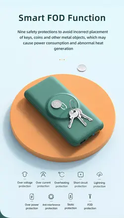 پاور بانک مگ سیف 20000 میلی آمپر وایرلس مک دودو مدل MC-8641