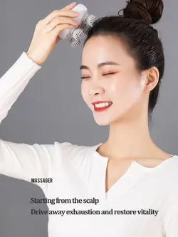 ماساژور شارژی مدل HaoToning Scalp & body Massager