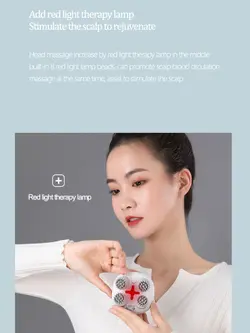 ماساژور شارژی مدل HaoToning Scalp & body Massager