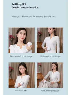 ماساژور شارژی مدل HaoToning Scalp & body Massager