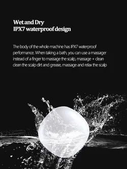 ماساژور شارژی مدل HaoToning Scalp & body Massager