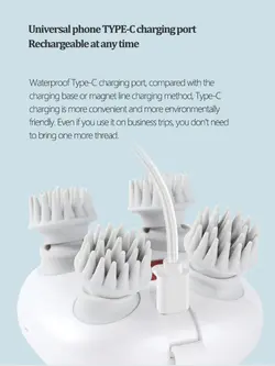 ماساژور شارژی مدل HaoToning Scalp & body Massager