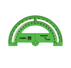 نقاله 180 درجه نيم دايره گراديان فابل