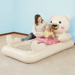 تخت بادی کودک طرح خرس