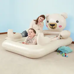 تخت بادی کودک طرح خرس