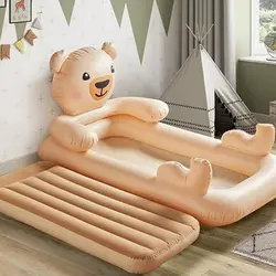 تخت بادی کودک طرح خرس