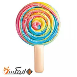 تشک بادی روی آب اینتکس طرح آبنبات 58754