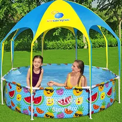 استخر فریمی کودک سایبان دار 51*244 بست وی