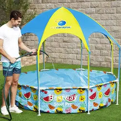 استخر فریمی کودک سایبان دار 51*244 بست وی