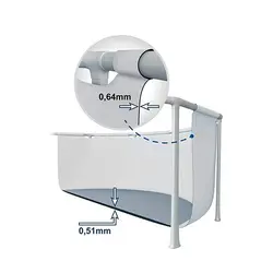 استخر پیش ساخته فریمی 201*300 بست وی