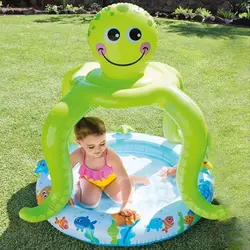 استخر بادی سایبان دار کودک طرح اختاپوس