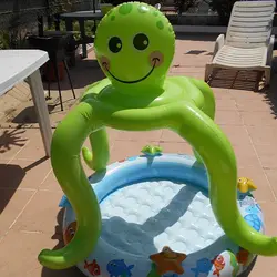 استخر بادی سایبان دار کودک طرح اختاپوس