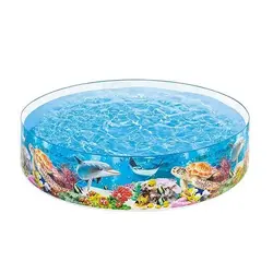 استخر طلقی سایز بزرگ اینتکس طرح دریا