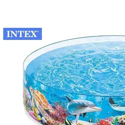 استخر طلقی سایز بزرگ اینتکس طرح دریا