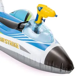 شناور بادی روی آب کودک مدل جت آبی اینتکس